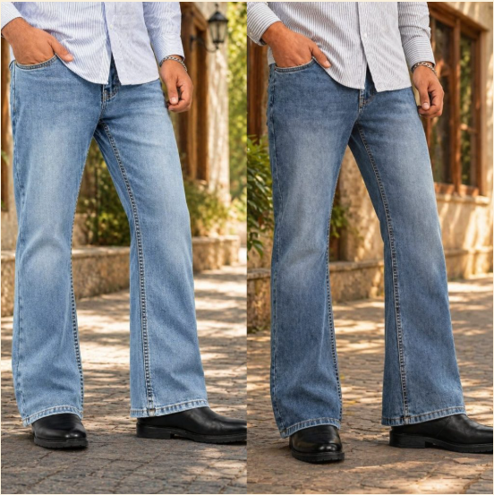 Bootcut Jeans Pants for Men