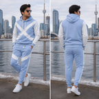 Premium Full Sleeve Men's Hoodie with Trouser Set