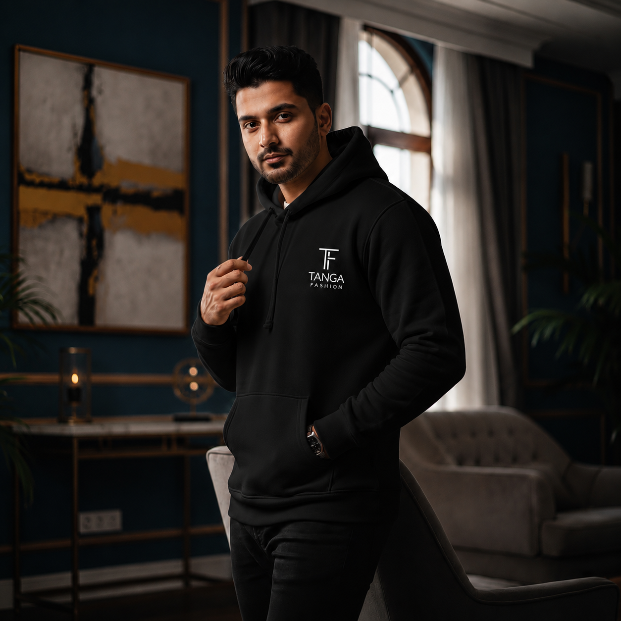Tanga Fashion Premium Hoodie – 100% Ring Spun Cotton